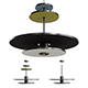 Slice Pendant Lamp by Zero - 3DOcean Item for Sale